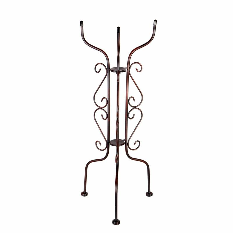 Bird Baths & Accessories |   Tall Scroll Bird Bath Stand, 12.6"W x 31.75"H x 12.6"D Bird Baths & Accessories Bird Baths & Accessories