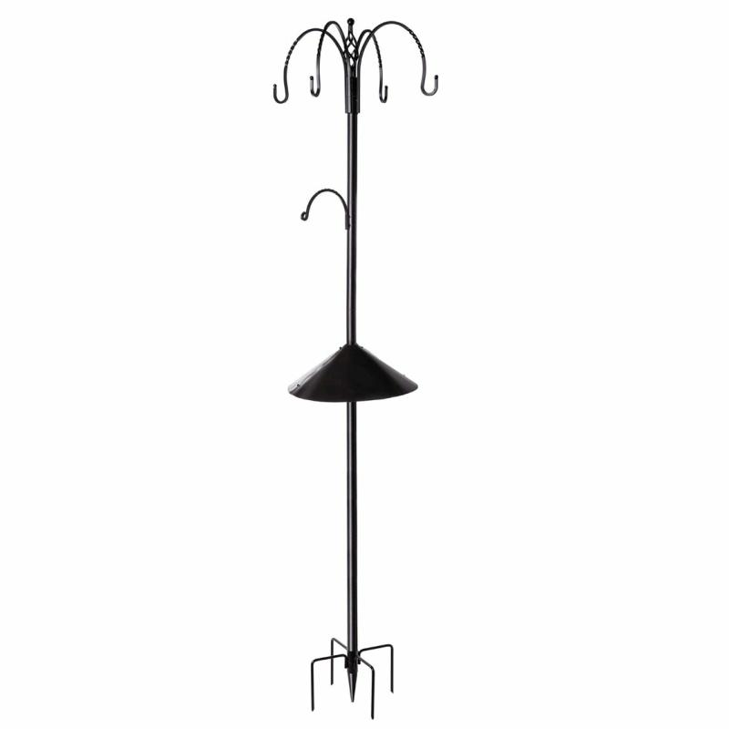 Bird Feeders & Accessories |   Premier Wild Bird Feeding Station, 25.6"W x 92.5"H x 25.6"D Birding & Wildlife Bird Feeders & Accessories