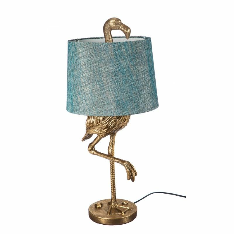 Candles & Lighting |   Flamingo Lamp, 13.98"W x 31.89"H x 13.98"D Candles & Lighting