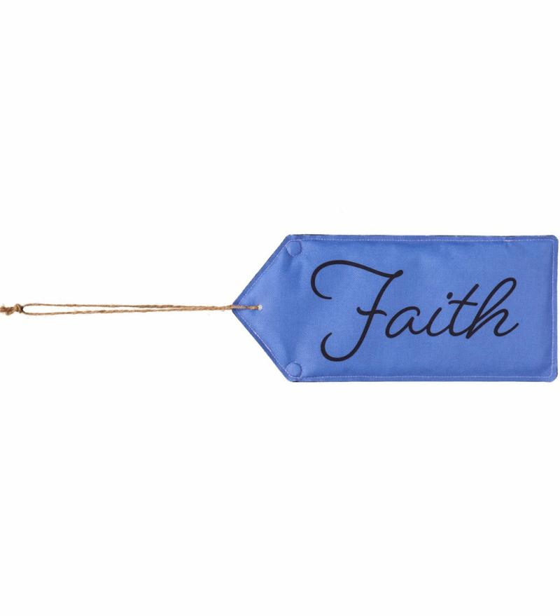 Door Decor & Wreaths |   Faith Door Tag, 0.25"W x 18"H x 8"D Door Decor & Wreaths Door Decor & Wreaths