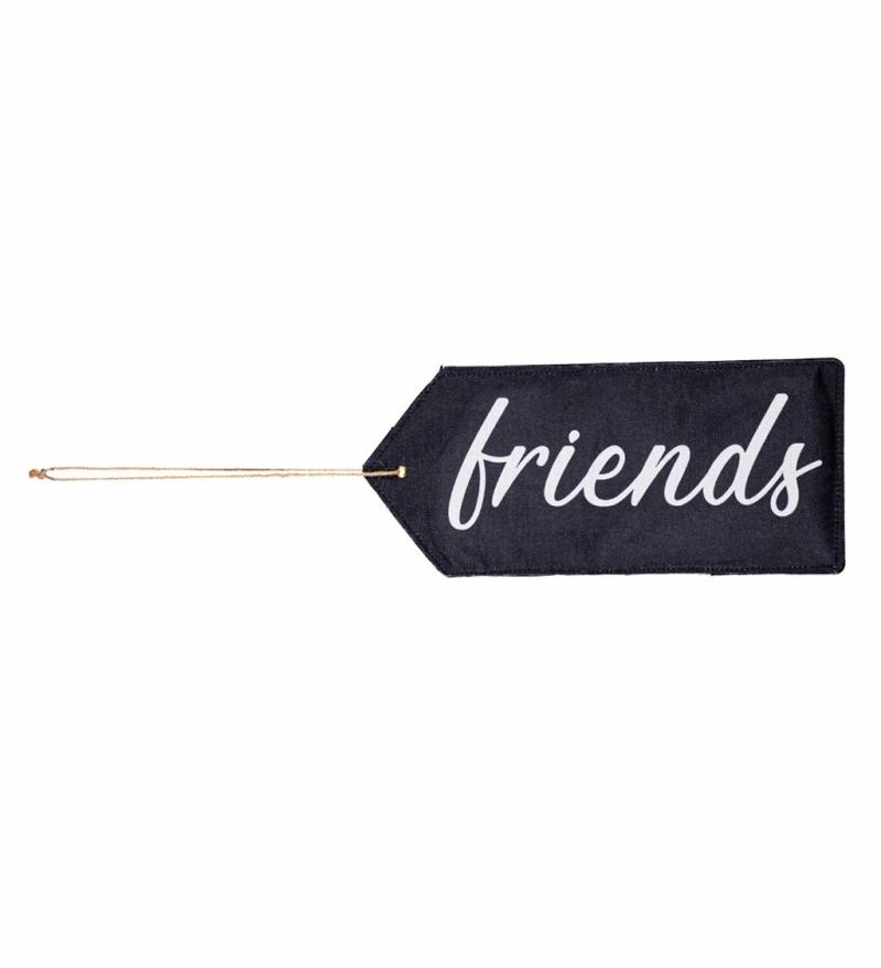 Door Decor & Wreaths |   Friends Door Tag, 0.25"W x 18"H x 8"D Door Decor & Wreaths Door Decor & Wreaths