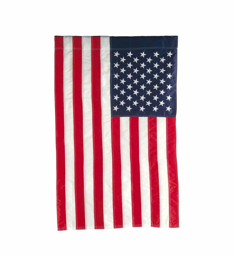 Garden Flags |   American Garden Applique Flag, 12.5"W x 0.2"H x 18"D Garden Flags Garden Flags