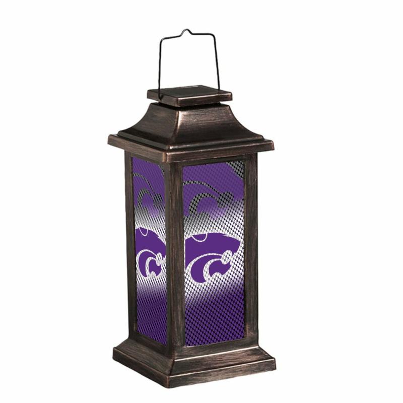 Lanterns & Outdoor Lights |   Kansas State University Solar Garden Lantern, 10"W x 4.38"H x 4.38"D Lanterns & Outdoor Lights Lanterns & Outdoor Lights