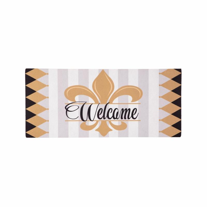 Sassafras Doormats |   Beautiful Home Sassafras Switch Mat, 22"W x 10"H x 0.25"D Door Mats Sassafras Doormats