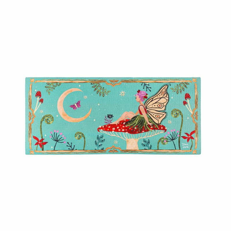 Sassafras Doormats |   Fairy Wonderland Sassafras Switch Mat, 22"W x 10"H x 0.25"D Door Mats Sassafras Doormats