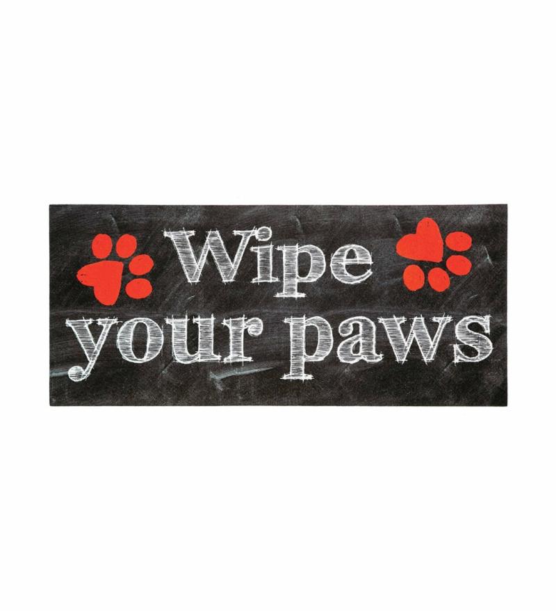 Sassafras Doormats |   Wipe Your Paws Sassafras Switch Mat, 22"W x 10"H x 0.2"D Door Mats Sassafras Doormats