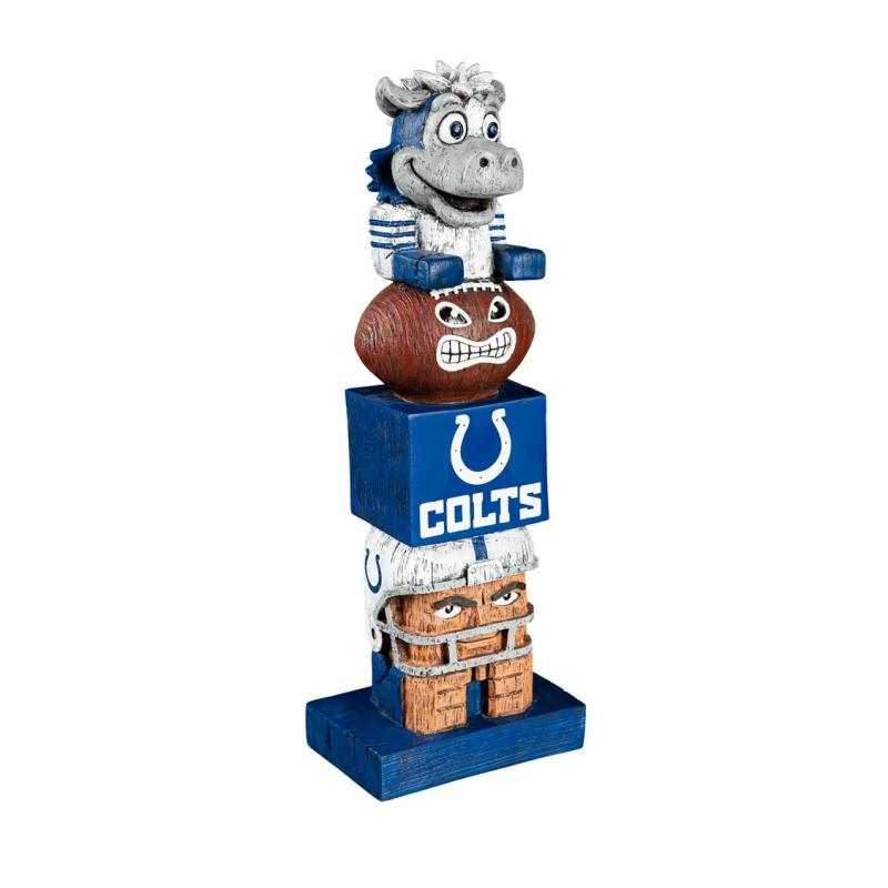 Statues & Sculptures |   Team Garden Statue, Indianapolis Colts, 4"W x 16"H x 5.5"D Garden Decor Statues & Sculptures