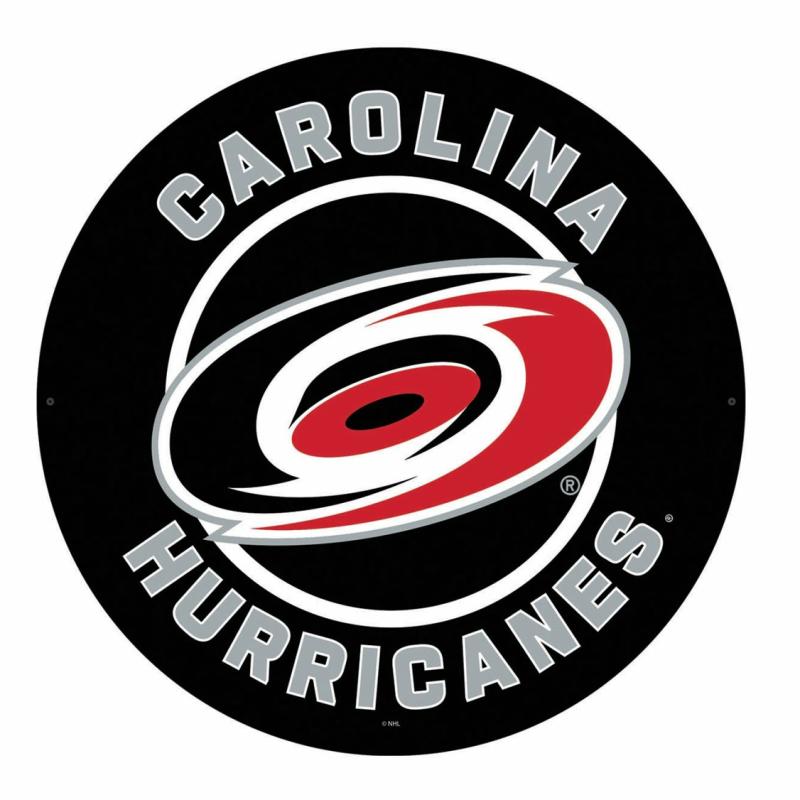 Wall Art |   Carolina Hurricanes Led Round Wall Décor, 23"W x 0.38"H x 23"D Home Decor Wall Art