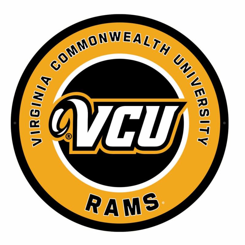 Wall Art |   Virginia Commonwealth University Led Round Wall Décor, 23"W x 0.38"H x 23"D Home Decor Wall Art