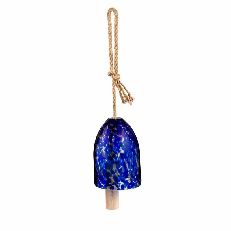 Wind Chimes & Bells |   Royal Blue Confetti Chime, 5"W x 7"H x 5"D Porch & Patio Decor Wind Chimes & Bells