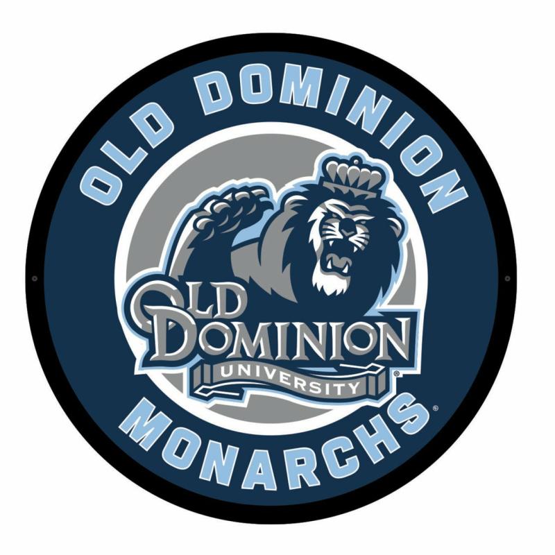 Wall Art |   Old Dominion University Led Round Wall Décor, 23"W x 0.38"H x 23"D Home Decor Wall Art